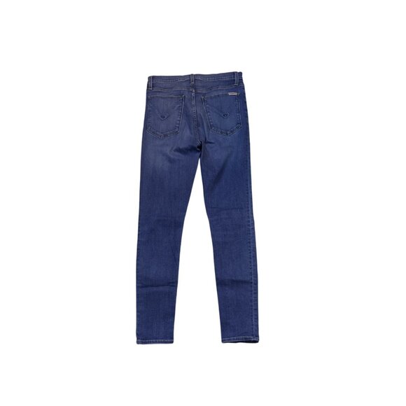 Hudson Blair Super Skinny Jeans Womens Size 29 Dark Wash Stretch Denim Made In M - Picture 3 of 6
